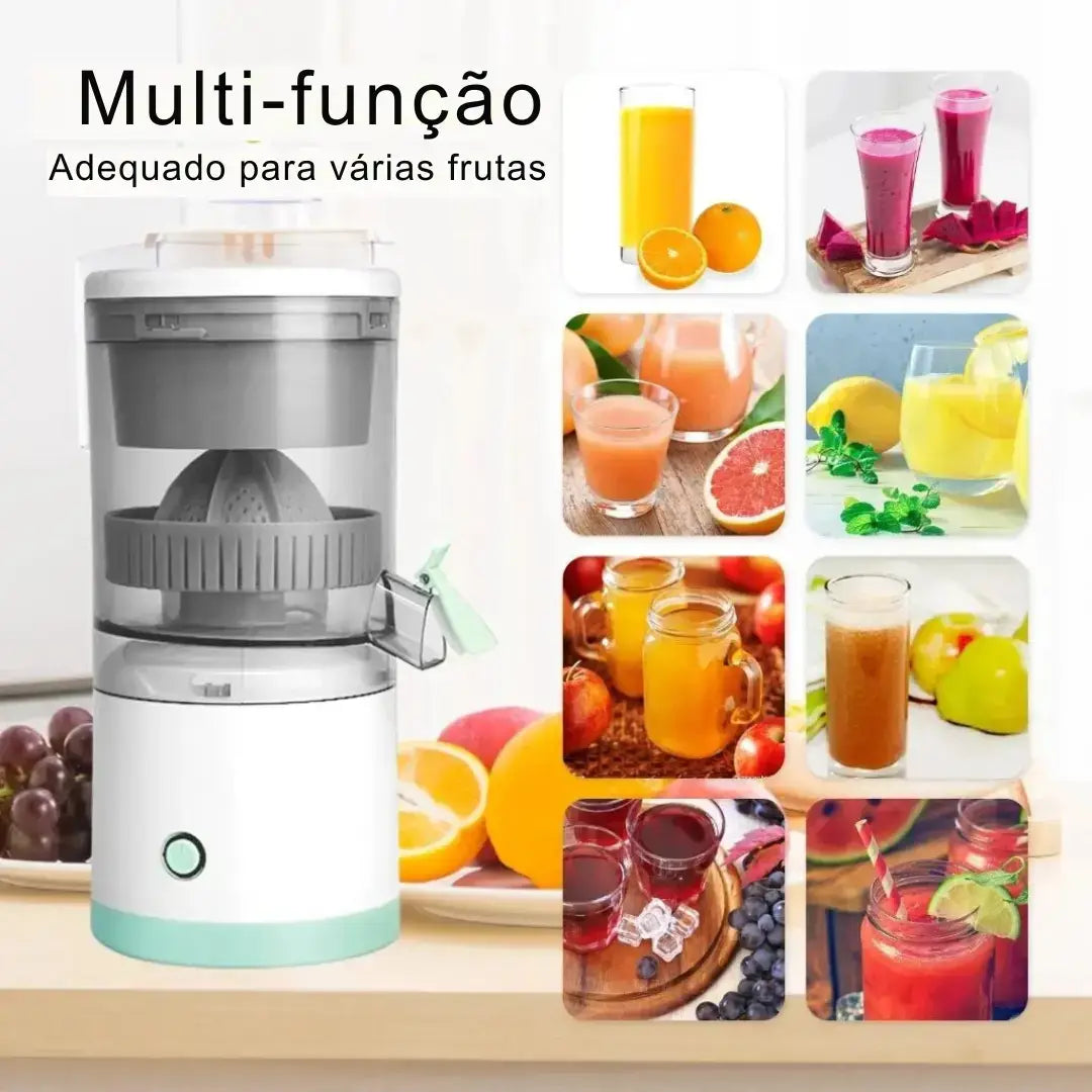 Espremedor de Frutas Elétrico USB Portátil - Tenha suco fresco em 20s, onde você estiver