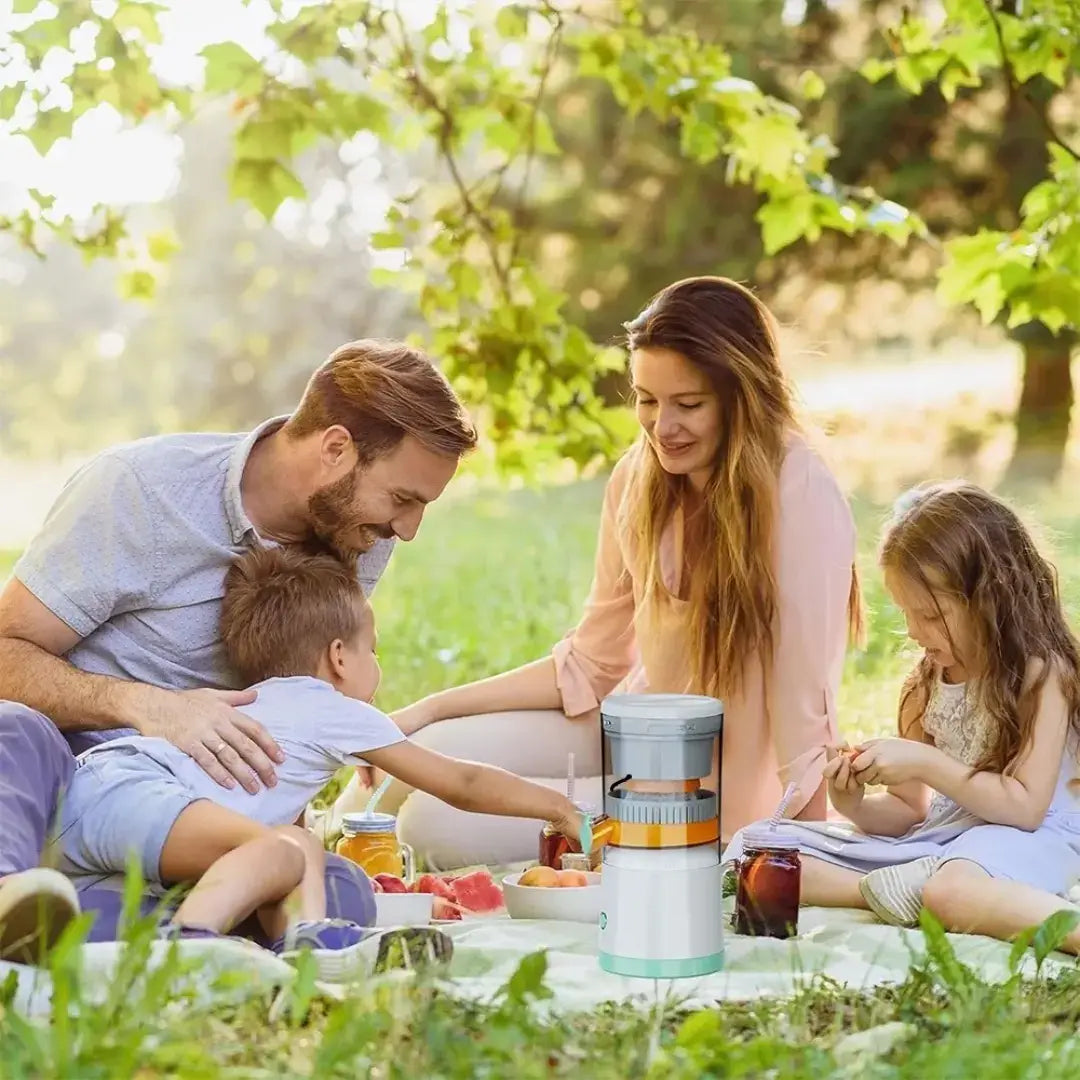 Espremedor de Frutas Elétrico USB Portátil - Tenha suco fresco em 20s, onde você estiver