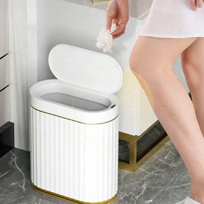 Lixeira Automática para Banheiro 12L com Sensor de Movimento