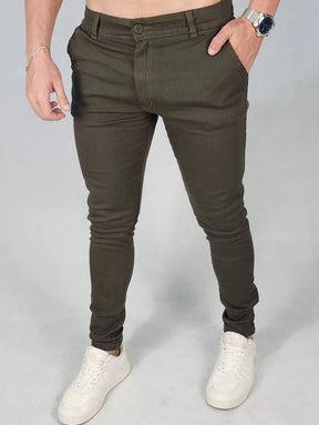 Calça Masculina Alfaiataria Social Sarja Skinny GrifeX™