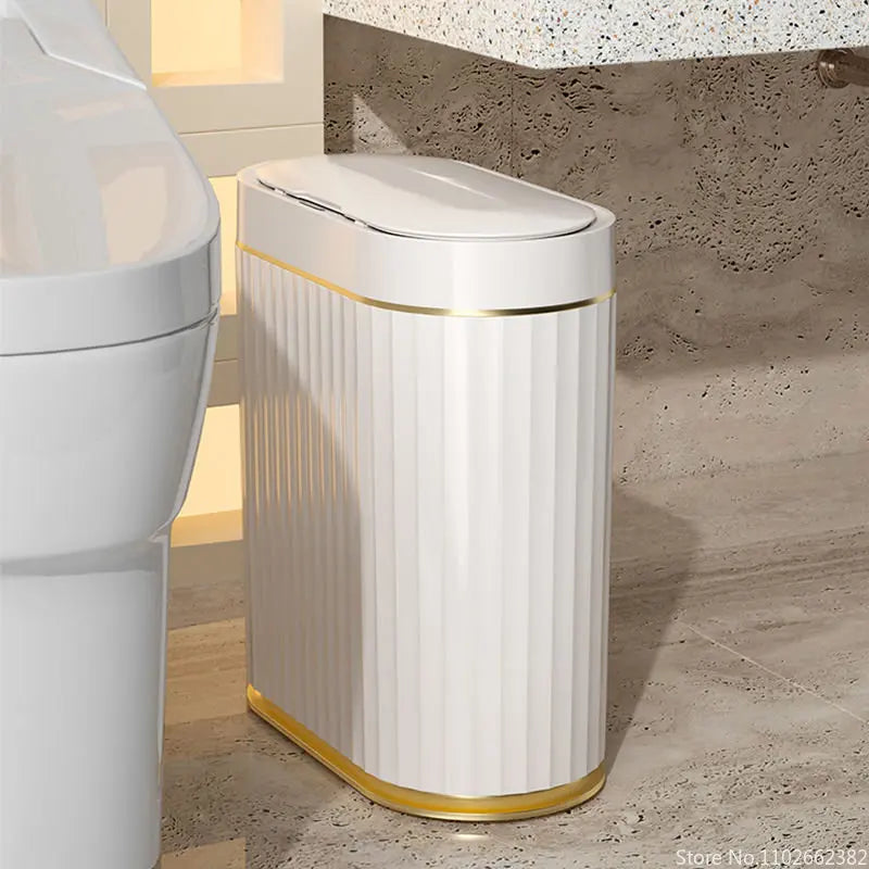 Lixeira Automática para Banheiro 12L com Sensor de Movimento