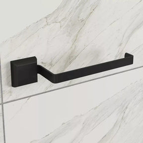 Porta Toalha De Rosto Para Banheiro Preto