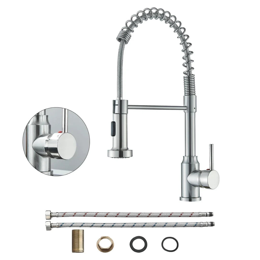 Torneira para Cozinha Monocomando Gourmet com pulverizador removível