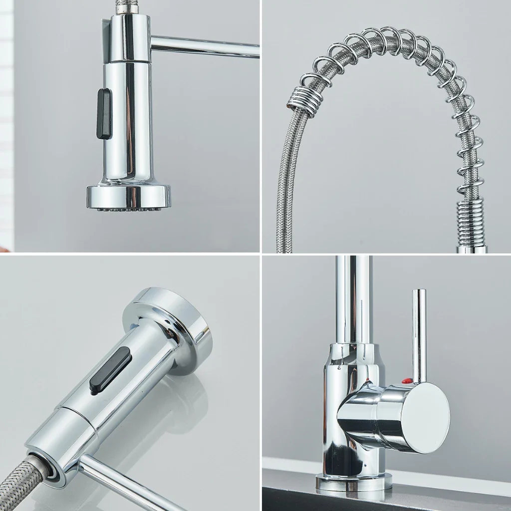 Torneira para Cozinha Monocomando Gourmet com pulverizador removível